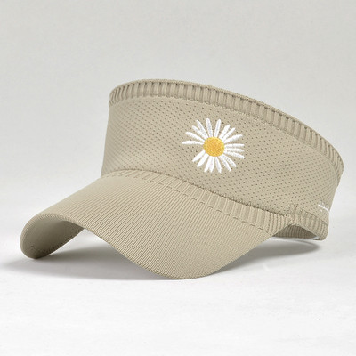 Női üres felső nyári napsapka koreai kötött széles karimájú baseballsapka kültéri sport napellenző sapka napvédő sapkák nőknek traf