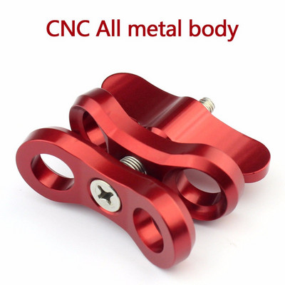 Dodatna oprema za kameru Ronilačka svjetla Lopta leptir stezaljka za držač za stezaljku Aluminij za Gopro Hero 3+/4/5 Xiaoyi Gitup SJ6000 kameru