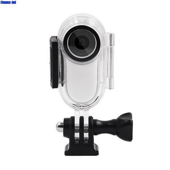 Insta360 GO 2 Διαφανές αδιάβροχο κέλυφος 30M Diving Protection Frame Case For Insta 360 Go2 Underwater Diving Protective Shell