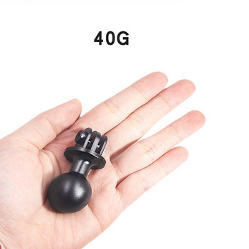 Προσαρμογέας 1 ιντσών Mini Tripod Ball Head Base Adapter για GoPro 360 μοιρών περιστροφής κεφαλής μπάλας κάμερας Βάση τριπόδου για βάσεις μοτοσικλέτας