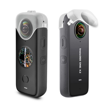 Διαφανές προστατευτικό φακού για Insta360 X3/ ONE X2 Προστατευτικό κάλυμμα προστασίας από τη σκόνη Θήκη κάμερας για τα αξεσουάρ Insta360 ONE X3