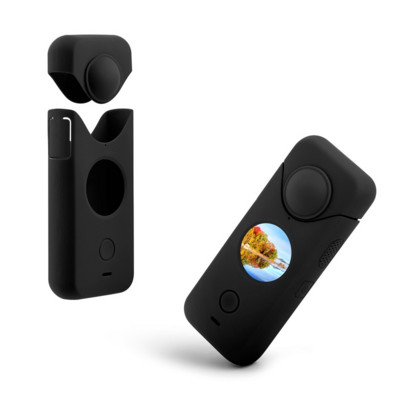 Caurspīdīgs objektīva aizsargs priekš Insta360 X3/ ONE X2 Putekļu necaurlaidīgs aizsargapvalks pret nokrišanu kameras korpuss Insta360 ONE X3 piederumiem