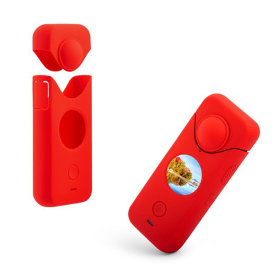 Caurspīdīgs objektīva aizsargs priekš Insta360 X3/ ONE X2 Putekļu necaurlaidīgs aizsargapvalks pret nokrišanu kameras korpuss Insta360 ONE X3 piederumiem