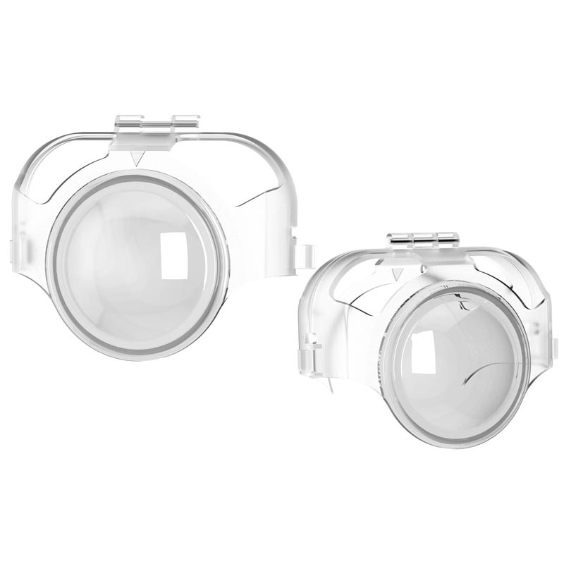 Caurspīdīgs objektīva aizsargs priekš Insta360 X3/ ONE X2 Putekļu necaurlaidīgs aizsargapvalks pret nokrišanu kameras korpuss Insta360 ONE X3 piederumiem