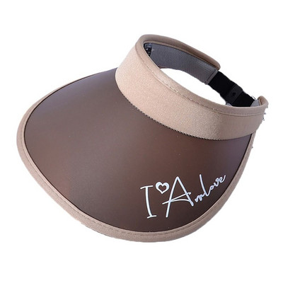 Moterų vasarinė kepurė nuo saulės plačių kraštų pliaže, tuščia viršutinė skrybėlė, reguliuojamas dangtelis nuo saulės, moteriškas lauko sportinis kepurė