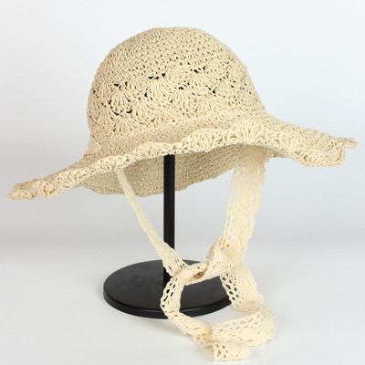 Ženski proljetni temperamentni slamnati šešir Šešir s velikim obodom Sklopivi ljetni šešir Luffy Helen Kaminski Kapa za plažu Ženski šeširi od rafije