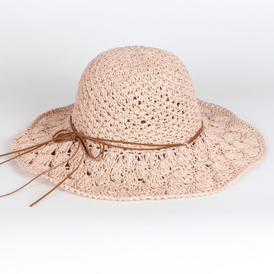 Ženski proljetni temperamentni slamnati šešir Šešir s velikim obodom Sklopivi ljetni šešir Luffy Helen Kaminski Kapa za plažu Ženski šeširi od rafije