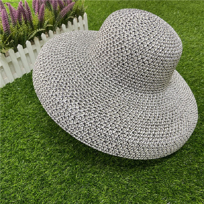 2021. gada sieviešu vasaras salmu cepure, izbraukuma sauļošanās krēms ar lielām malām saulessargiem brīvdienām, forša cepure Seaside Beach cepure