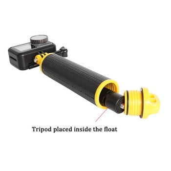 Float Hand Grip Diving Monopod for GoPro Hero 11 10 9 8 7 6 5 4 Yi 4K Dji Osmo Action3 2 Κάμερα Αξεσουάρ κολύμβησης Τρίποδο