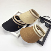 Moodsus suvine naiste vabaaja voodriga päikesesirmi mütsid õlgkübarad metallist, täiskasvanutele käsitsi valmistatud päikesevarjud, rannakübarad