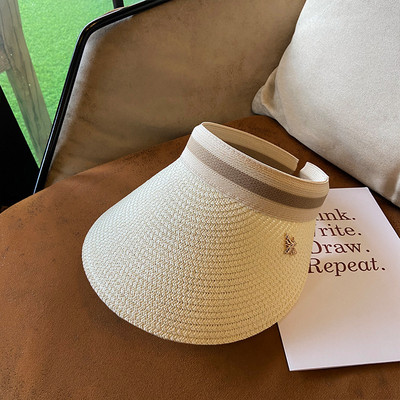 Moodsus suvine naiste vabaaja voodriga päikesesirmi mütsid õlgkübarad metallist, täiskasvanutele käsitsi valmistatud päikesevarjud, rannakübarad