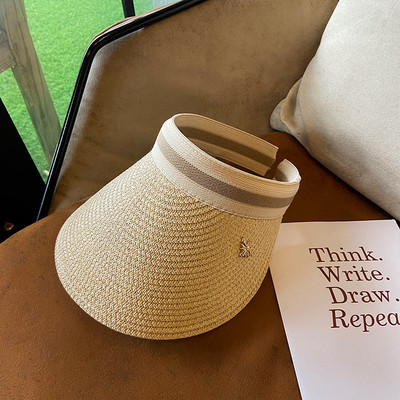 Moodsus suvine naiste vabaaja voodriga päikesesirmi mütsid õlgkübarad metallist, täiskasvanutele käsitsi valmistatud päikesevarjud, rannakübarad