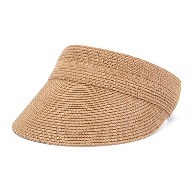 1 db UV védő női széles karimájú kalap állítható napellenző sapka szalmából összehajtható sapkával divatos kiegészítők nyári strandon a szabadban