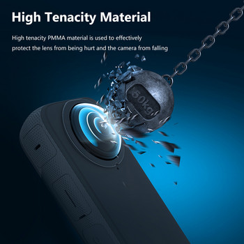 Νεότερο για Insta 360 ONE X3 Lens Guards Protection Πανοραμική κάμερα Προστατευτικό φακού για Insta360 One X3 Αξεσουάρ αθλητικής κάμερας