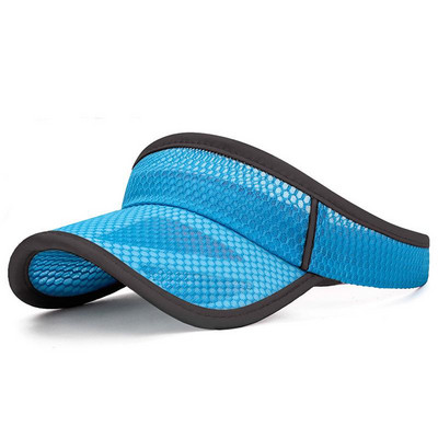 Ljetni sportovi Šeširi za sunčanje Ženski šešir Muška kapa Podesivi vizir za sunce Uv zaštita Prazan vrh Tenis Trčanje Mrežasti obod Krema za sunčanje