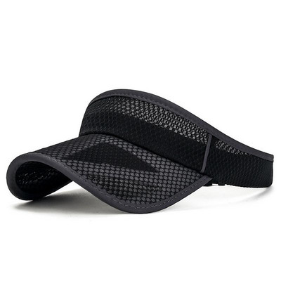 Ljetni sportovi Šeširi za sunčanje Ženski šešir Muška kapa Podesivi vizir za sunce Uv zaštita Prazan vrh Tenis Trčanje Mrežasti obod Krema za sunčanje
