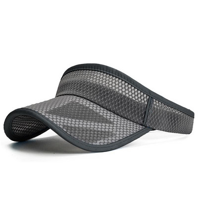 Ljetni sportovi Šeširi za sunčanje Ženski šešir Muška kapa Podesivi vizir za sunce Uv zaštita Prazan vrh Tenis Trčanje Mrežasti obod Krema za sunčanje