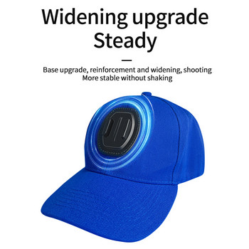 για Go Pro αξεσουάρ Καπέλο καπέλο μπέιζμπολ καμβά με βίδα στήριξης με πόρπη J-hook για ήρωα GoPro 11/10/9/8/7/6 Insta360 Action Camera