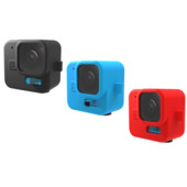 Szilikon védőtok Gopro Hero 11 Black mini sportkamera házhoz gumi burkolat Gopro Hero 11 fekete mini kiegészítőkhöz