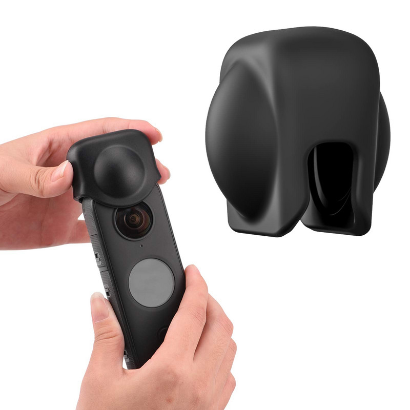 Insta360 X3 poklopac objektiva Silikonski zaštitni poklopac za objektive fotoaparata Insta 360 X3 Fleksibilna meka kapica protiv prašine Dodatak protiv ogrebotina