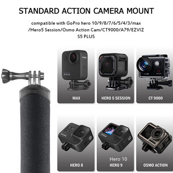 Υποβρύχια πλωτή λαβή λαβής για GoPro Hero 11 10 9 YI 4K Insta360 DJI Camera Accessories Selfie Stick Monopod Booyancy Rod
