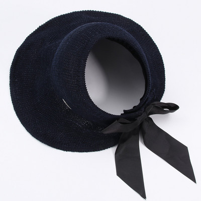 2020. Bow Beach Slamnati šeširi Ženski ležerni ljetni šešir za sunčanje Sklopivi šešir sa šilterom širokog oboda Ženski šeširi za sunčanje laki za nošenje Putna kapa