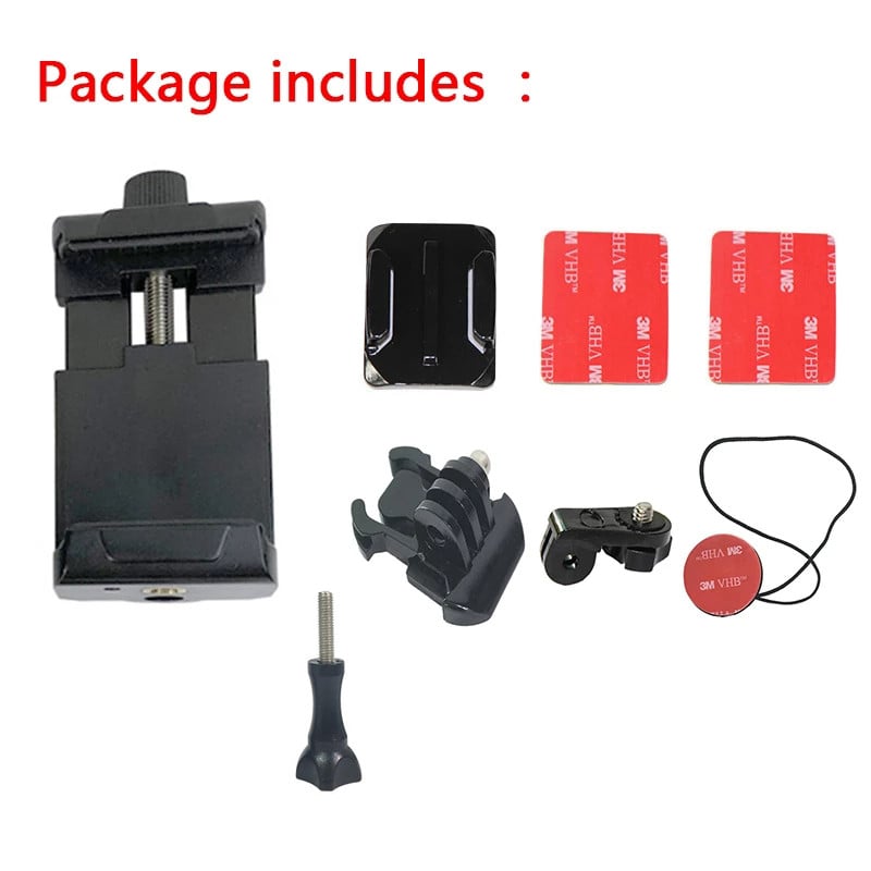 Držač za kacigu za pametni telefon za Samsung Iphone Huawei Xiaomi mobilni telefon GOPRO YI 4K Sjcam EKEN Dodaci za sportsku kameru