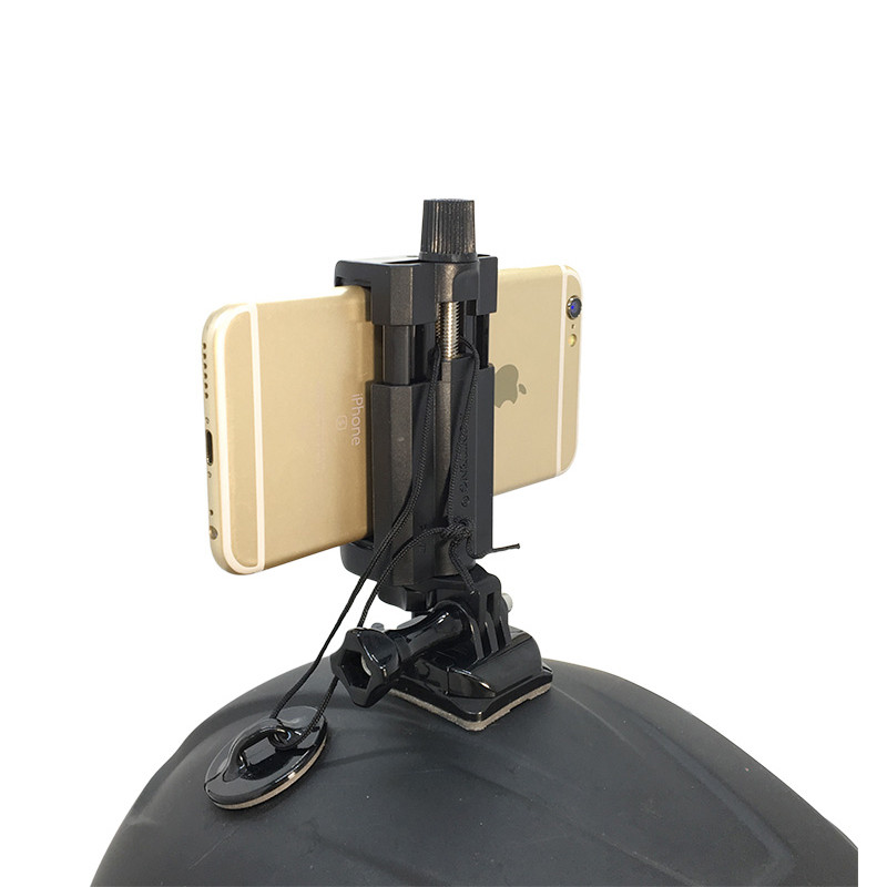 Držač za kacigu za pametni telefon za Samsung Iphone Huawei Xiaomi mobilni telefon GOPRO YI 4K Sjcam EKEN Dodaci za sportsku kameru
