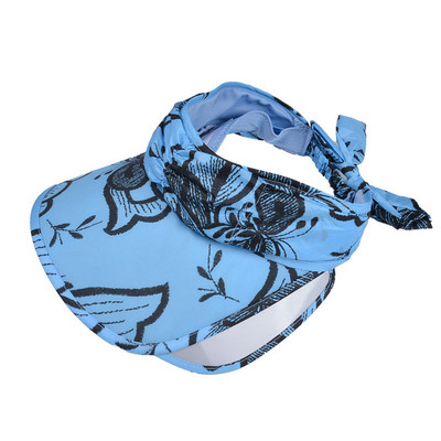 K164 Ženska bejzbolska kapa za sunčanje za plažu Panama suncobran Zaštita od sunca Print Ljetna rastezljiva zaštitna kapa s velikim obodom