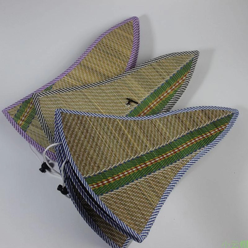 2022 m. vasaros Naujos saulės šiaudinės paplūdimio kepurės moterims Vyriškos sulankstomos šiaudinės kepurės Nemokamas pristatymas