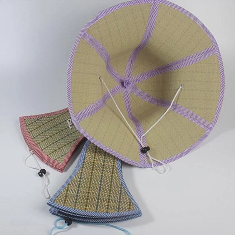 2022 m. vasaros Naujos saulės šiaudinės paplūdimio kepurės moterims Vyriškos sulankstomos šiaudinės kepurės Nemokamas pristatymas