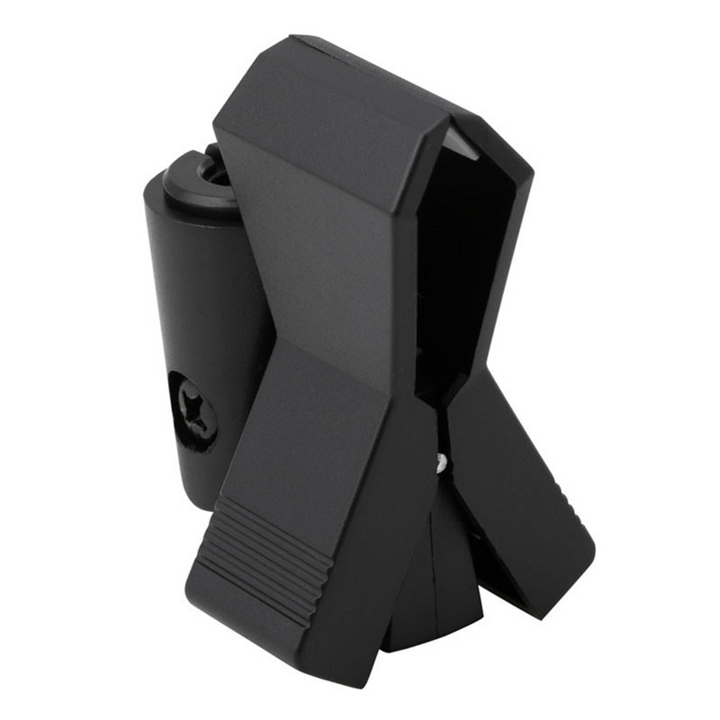 1vnt universalus mikrofono spaustuko laikiklis 1/4 colio kondensatoriaus mikrofono spaustukas juodas Live trikojo stovo priedai