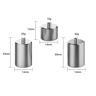 Za DJI OM6 Clump Weight 50g za DJI Osmo Mobile 6 Handheld Gimbal Balance Weight 10g 20g Protuuteg Anti-lost Rope Kopča