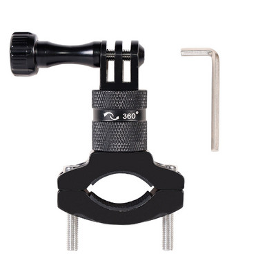 Go Pro Mountain Bike bike bike GoPro10/9/8/7/6/5s/5/4s/4/3+, 360 fokban forgatható alumínium kerékpár kormányrúd állvány-állító