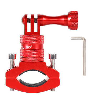 Go Pro Mountain Bike bike bike GoPro10/9/8/7/6/5s/5/4s/4/3+, 360 fokban forgatható alumínium kerékpár kormányrúd állvány-állító