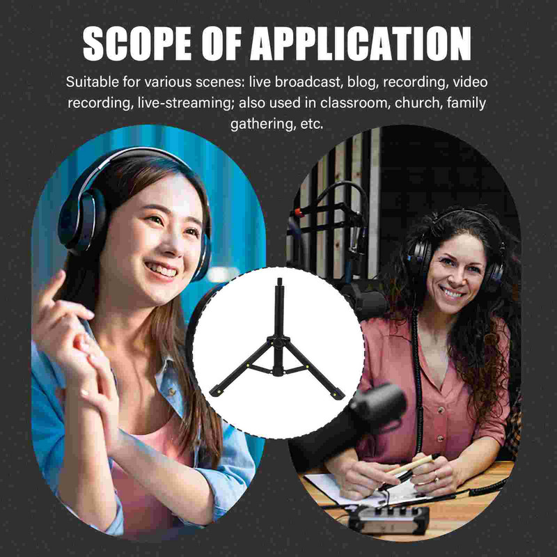 Állvány Állvány Mikrofon Asztali Asztali Mini telefontartók Gémtartó Rugalmas kamera Felvétel Rögzítés Kis vezeték nélküli kar