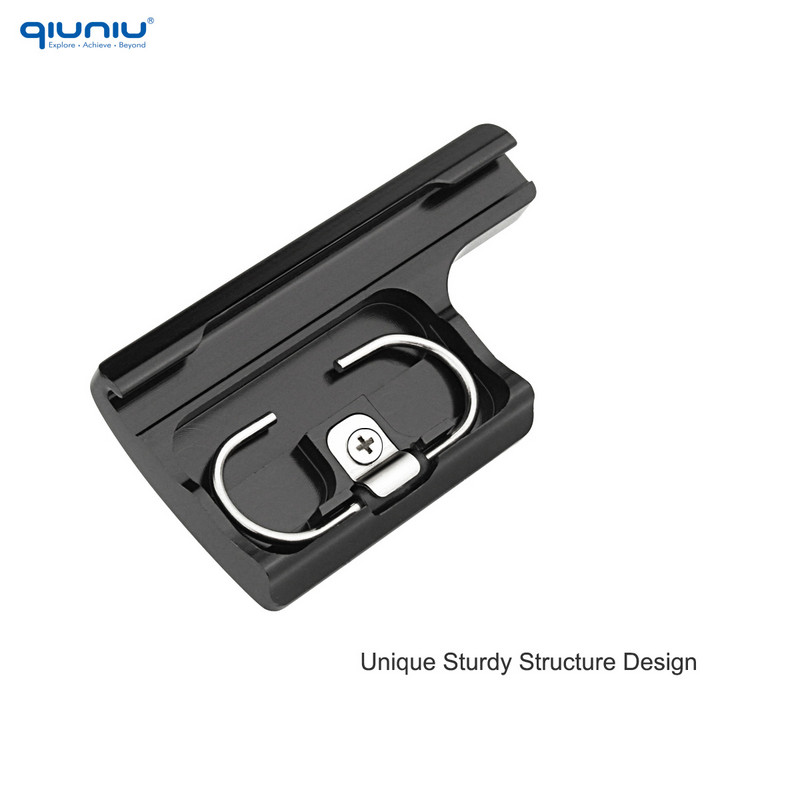 QIUNIU Snap Latch CNC aluminiu BackDoor Clip Lock Cataramă pentru GoPro Hero 4 / 3+ Carcasă pentru accesorii Go Pro