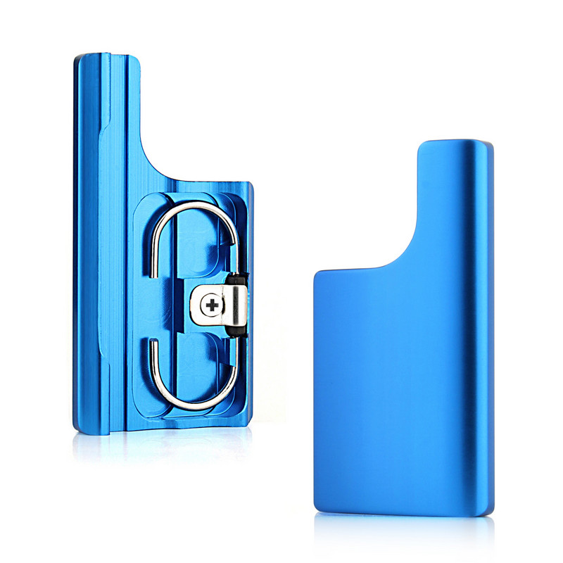 QIUNIU Snap Latch CNC aluminiu BackDoor Clip Lock Cataramă pentru GoPro Hero 4 / 3+ Carcasă pentru accesorii Go Pro