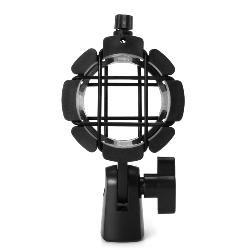 NB04 Mikrofono amortizatorius Universalus 63 mm antivibracinis mikrofono laikiklis, skirtas 6,3 cm / 2,48 colio skersmens kondensatoriaus mikrofonui