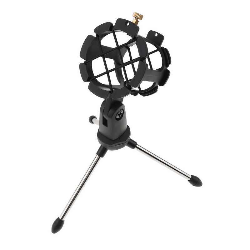 Prijenosni studijski držač za stolni tronožac s filtrom za vjetrobransko staklo i funkcijom amortizacije za konferencijsku sobu, sobu za snimanje