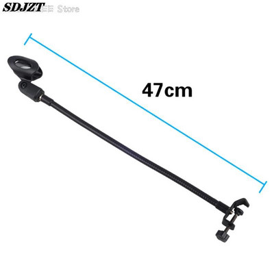 Rauast laua mikrofoni alus Universaalsed voolikuriiulid tugeva lauaklambriga mikrofoni alusega mikrofoni klambrihoidja mikrofoni käe lauakinnitus