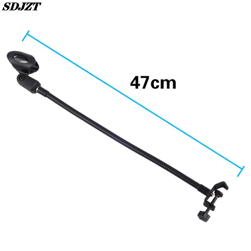 Rauast laua mikrofoni alus Universaalsed voolikuriiulid tugeva lauaklambriga mikrofoni alusega mikrofoni klambrihoidja mikrofoni käe lauakinnitus