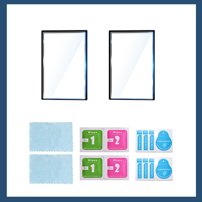 Īpaša izliekta aizsargplēve Insta360 X3 2PCS Pretskrāpējumiem HD ekrāna rūdīta stikla aizsargplēve darbības kameras piederumi