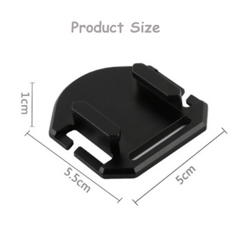 Алуминиева тактическа жилетка Connection Base Mount Molle Buckle for Gopro 7 5 4 SJ7000 SJ8 Xiaomi YI 4K DJI OSMO Action Sony Camera