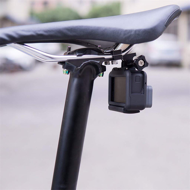 Svorka na sedlo pre cyklistické preteky a pretekárske kamery GoPro Hero 11 10 9 8 7 6 5 Xiaomi Sjcam Eken GoPro Camera Accessory