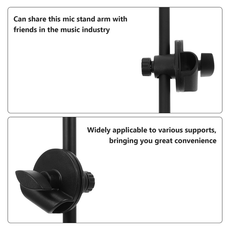 Mikrofon mikrofon állvány kar gémtartó hosszabbító csőhosszabbítók Streaming ellátó csövek Állványra szerelhető asztali klipcső
