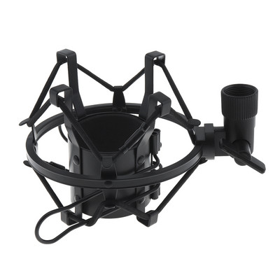 Metalinis aukšto elastingumo įrašymo studijinis klipas Spider mikrofono stovas, amortizatoriaus laikiklis su variniu perdavimu kompiuterio kondensatoriaus mikrofonui