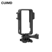 Cadru de protecție pentru DJI Action 2 cu bază de pantof cald Carcasă de protecție împotriva căderii împotriva prafului pentru accesorii pentru cameră DJI Osmo Action2