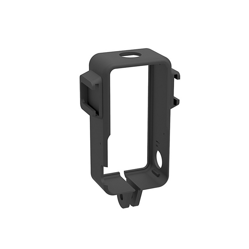 Cadru de protecție pentru DJI Action 2 cu bază de pantof cald Carcasă de protecție împotriva căderii împotriva prafului pentru accesorii pentru cameră DJI Osmo Action2