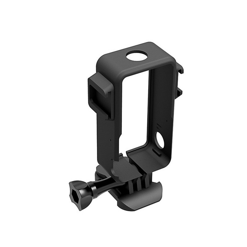 Cadru de protecție pentru DJI Action 2 cu bază de pantof cald Carcasă de protecție împotriva căderii împotriva prafului pentru accesorii pentru cameră DJI Osmo Action2